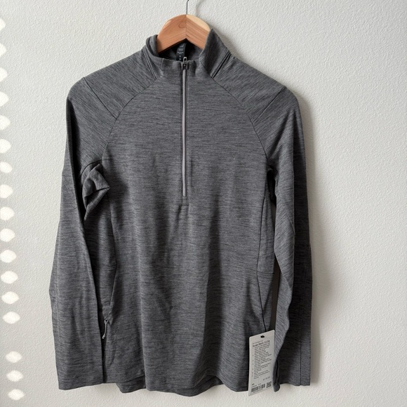 NWT Lululemon Surge Warm 1/2 Zip Color TVVR Size XS